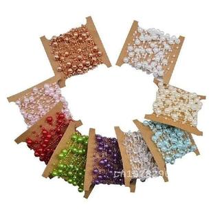 Chain Beads Garland for Bridal Artificial Wedding Pearls