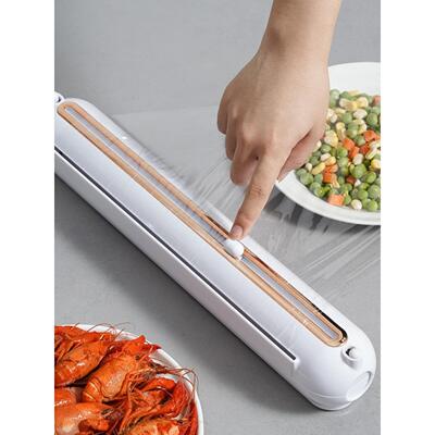 Refrigerator magnetic cling film cutter冰箱磁吸保鲜膜切割器