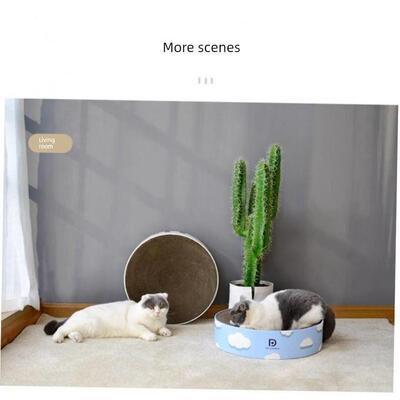 Cat scratcher, litter, claw sharpener, wear-resistant