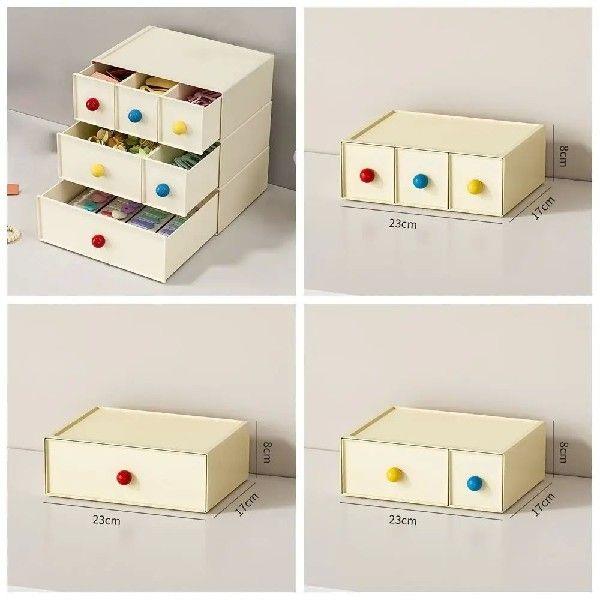 New Easy to Use Drawer Storage Box Durable Home Storage