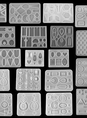 Earring Pendants Resin Molds Silicone Mold for DIY UV Epoxy