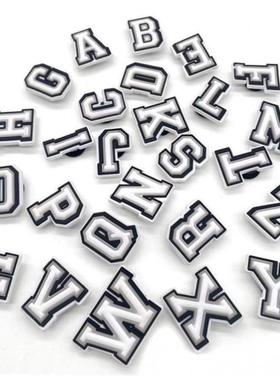 Shoe Charms Decorations for Crocs 1pcs Alphabet Letter Pins
