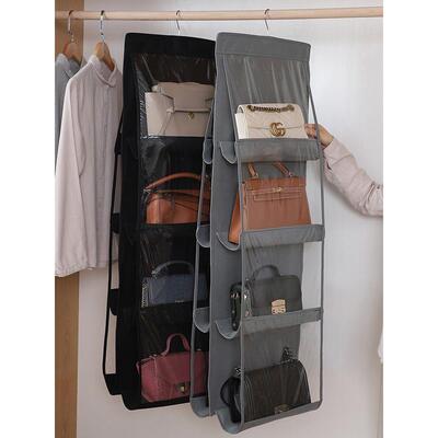 bag storage artifact hanging bag putting bag finishing收纳架