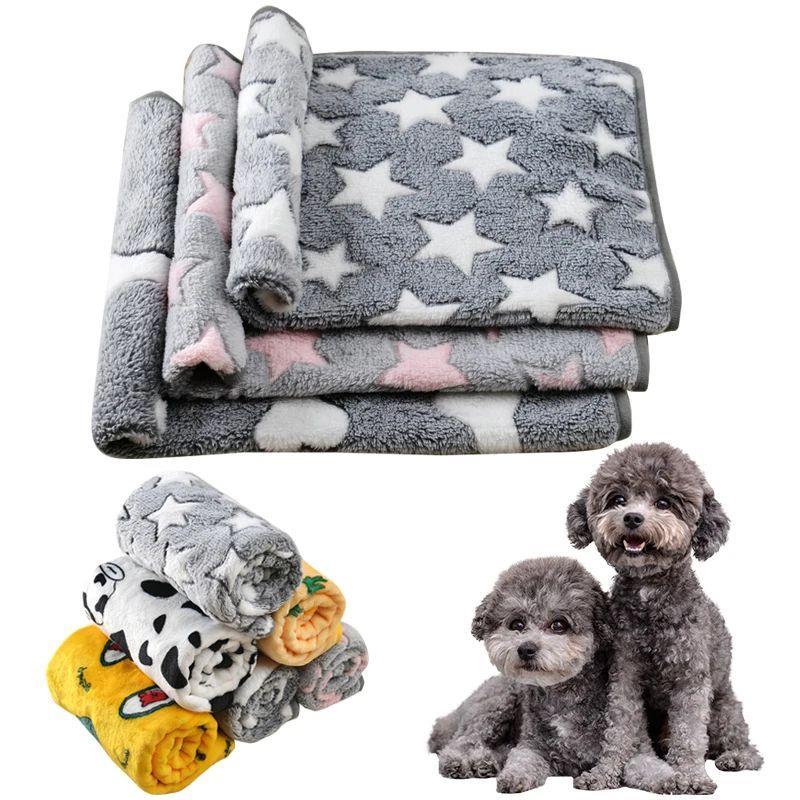 Dog Bed Mat Blanket Soft Cozy Pet Cushion For Small Large Do