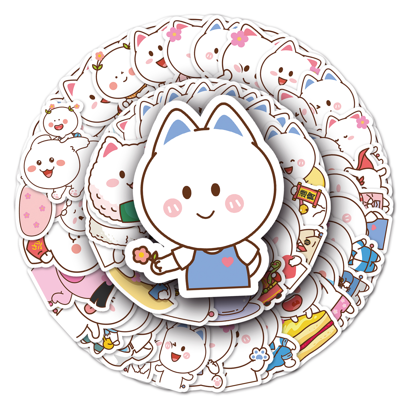 行李箱贴纸卡通动漫手机电脑