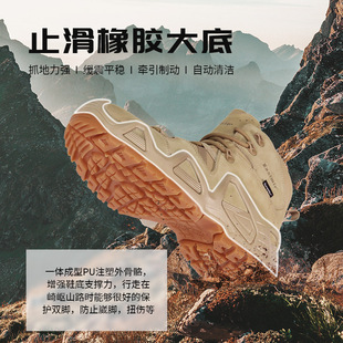 悍戈一代卡斯麦高帮登山鞋男女徒步爬山鞋防水防滑作战靴战术靴