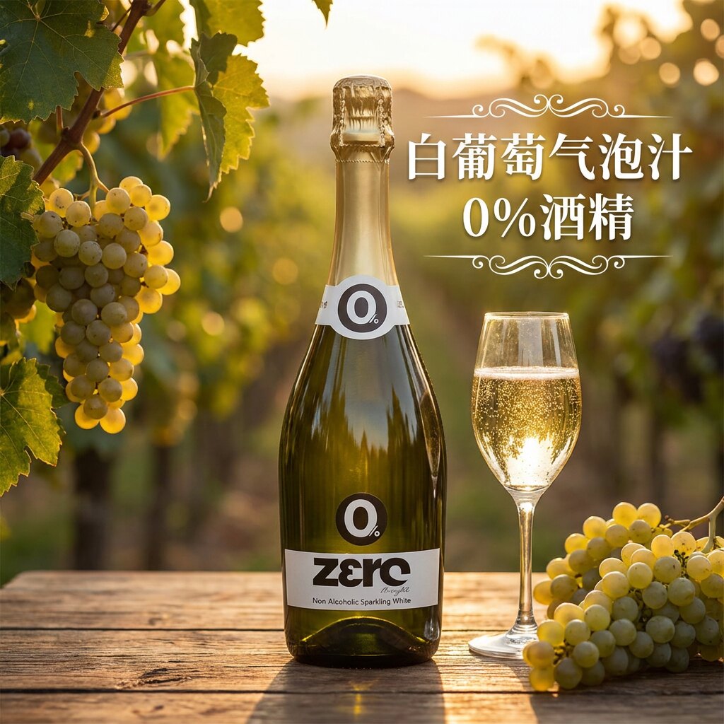 西班牙进口无酒精红白葡萄气泡汁