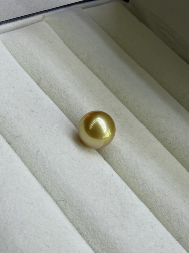 浓茶金正圆南洋金珠11.9mm单珠【G*DQ37008】