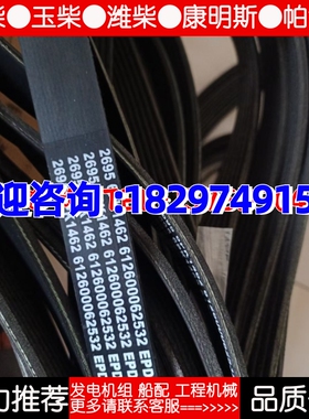 潍柴612600062532 6PK1462发电机皮带