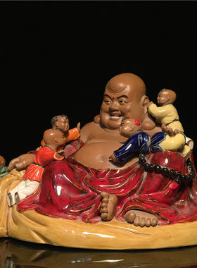 石湾公仔风水开业乔迁家居摆设