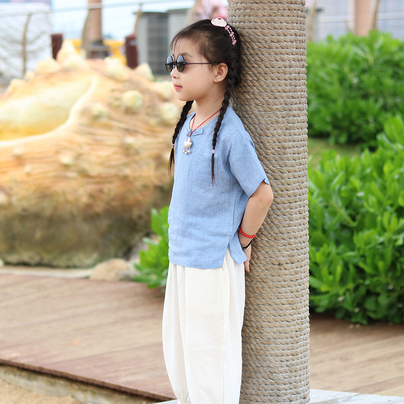 中国风儿童超薄儿童汉服夏季