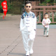 复古装 春秋中式 上衣儿童汉服男童民族服装 饭团记中国风棉麻唐装