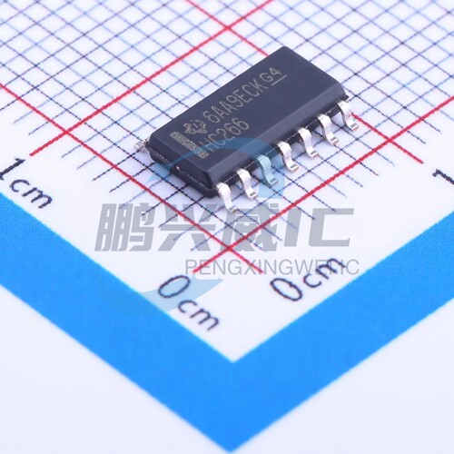 TI 原装正品 SN74HC266DR 丝印 HC266 SOP14 逻辑门 2V~6V 2uA