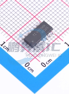 TI 原装正品 SN74HC125DR 丝印 HC125 SOP14缓冲器/驱动器/收发器