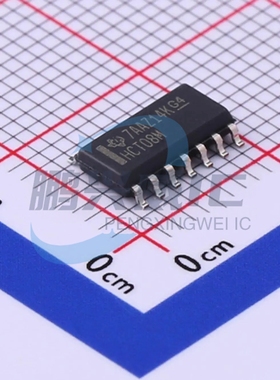TI 原装正品 CD74HCT08M96 丝印HCT08M SOP14 与门 4.5V~5.5V