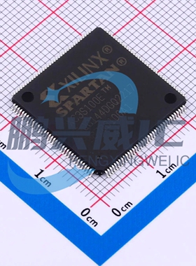 XILINX 原装正品 XC3S100E-4TQG144I C TQFP-144  可编程逻辑器件