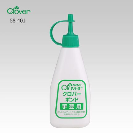 58-401日本Clover可乐布用白乳胶粘合剂胶水手工布艺拼布专用60g