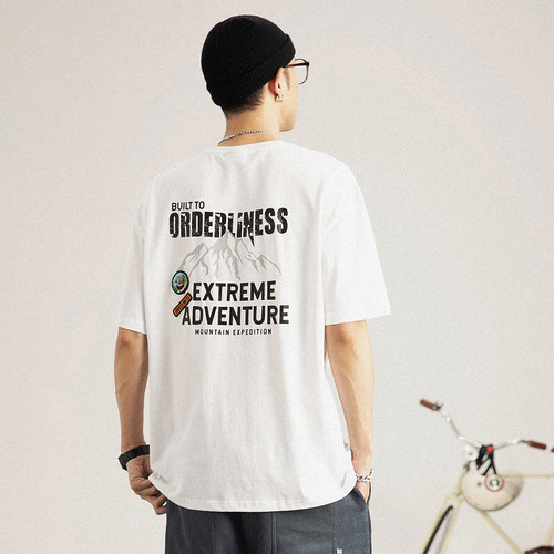 ins百搭韩版打底外套印花t恤潮流