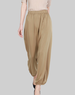 2026年春季新款小众宽松显瘦灯笼裤工装感百搭休闲裤收脚九分裤子