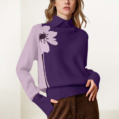 宽松显瘦打底针织衫潮