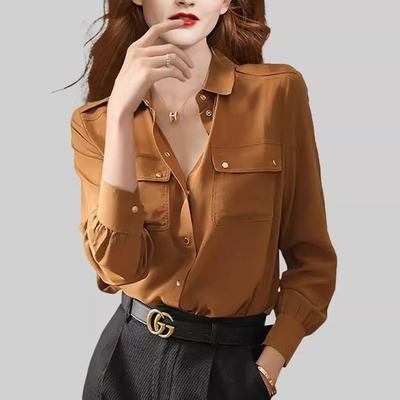 设计感小众休闲显瘦长袖上衣