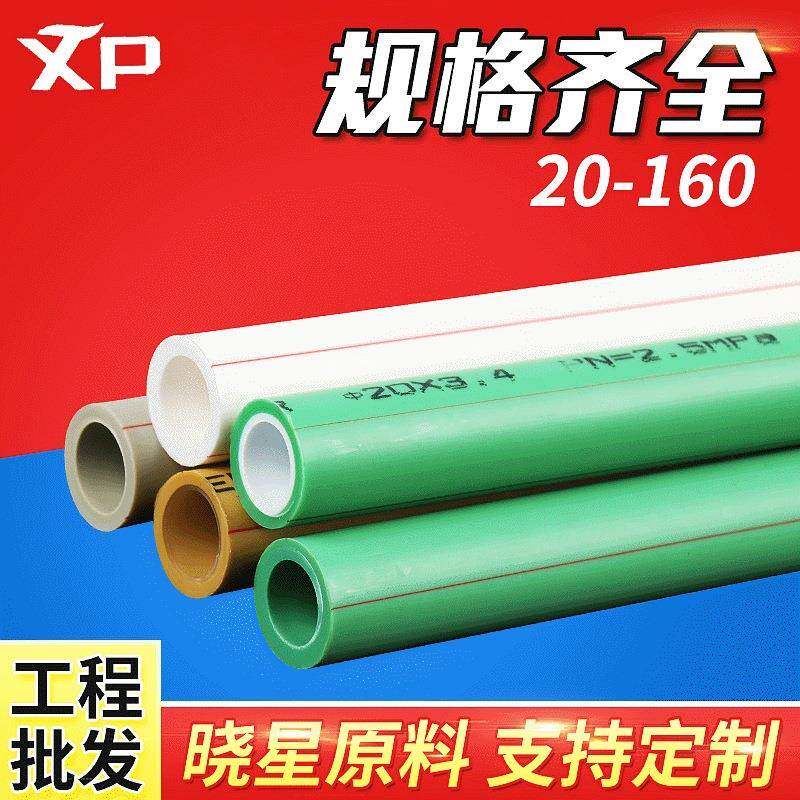 ppr水管20管材4分6分PPR冷热水管40pp-r给水热熔管dn25自来水管32
