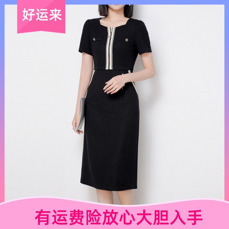 小个子休闲连衣裙女夏2025新款减