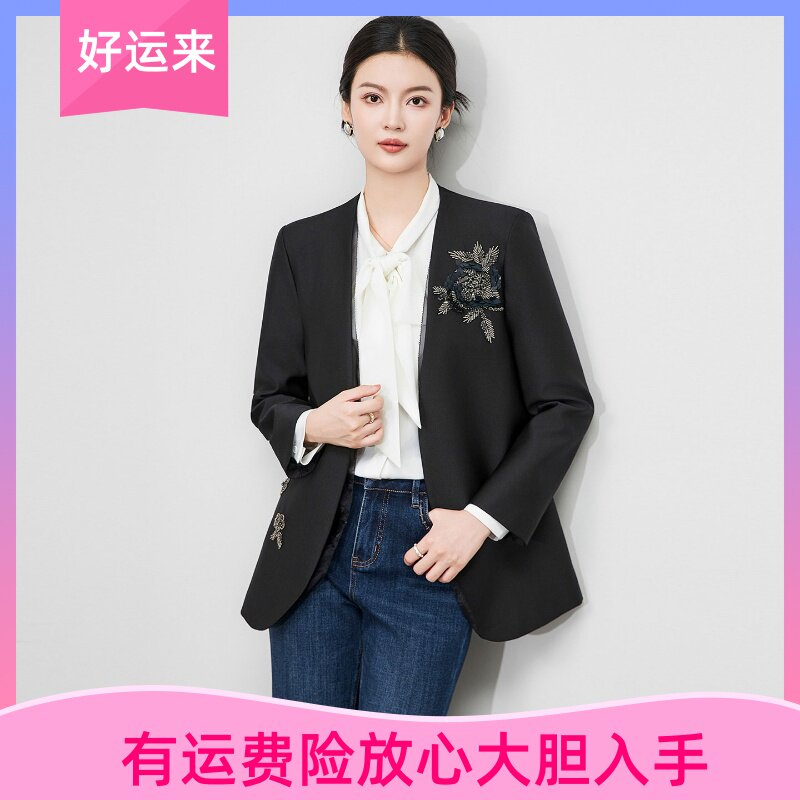 -轻奢超重工手工钉珠立体花光泽