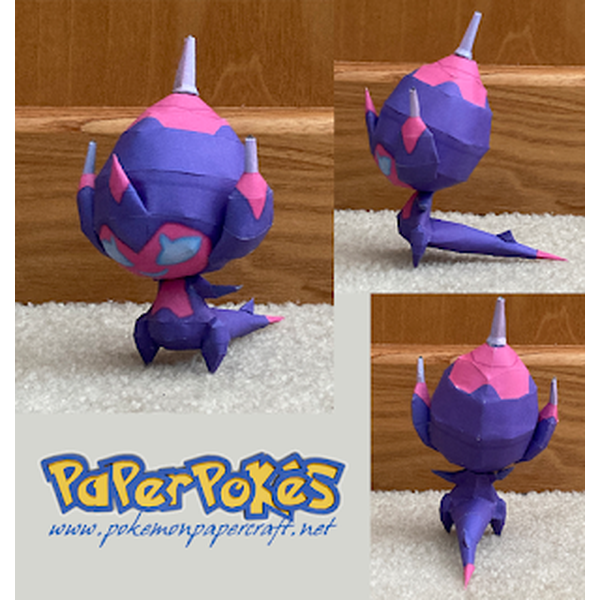 POIPOLE毒贝比纸模型非塑料非金素纸质模型diy手工自己