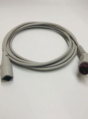 兼容迈瑞压力传感器转接线 有创血压电缆 N12针转接雅培IBP连接线