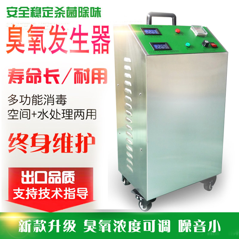 10g移动式高浓度臭氧发生器工业水处理杀菌空气净化机 臭氧消毒机