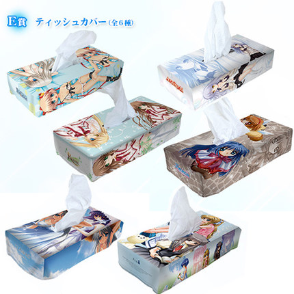 CLANNAD KanonAIR立华奏神户小鸟纸巾套盒 key社全6款散货