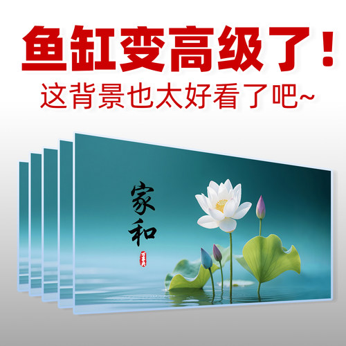 鱼缸背景纸高清图5d立体水族箱