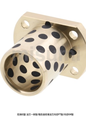 替MPTSZ20/16/12/10/8/25/30/35/40/50方法兰带肩无油衬套石墨铜