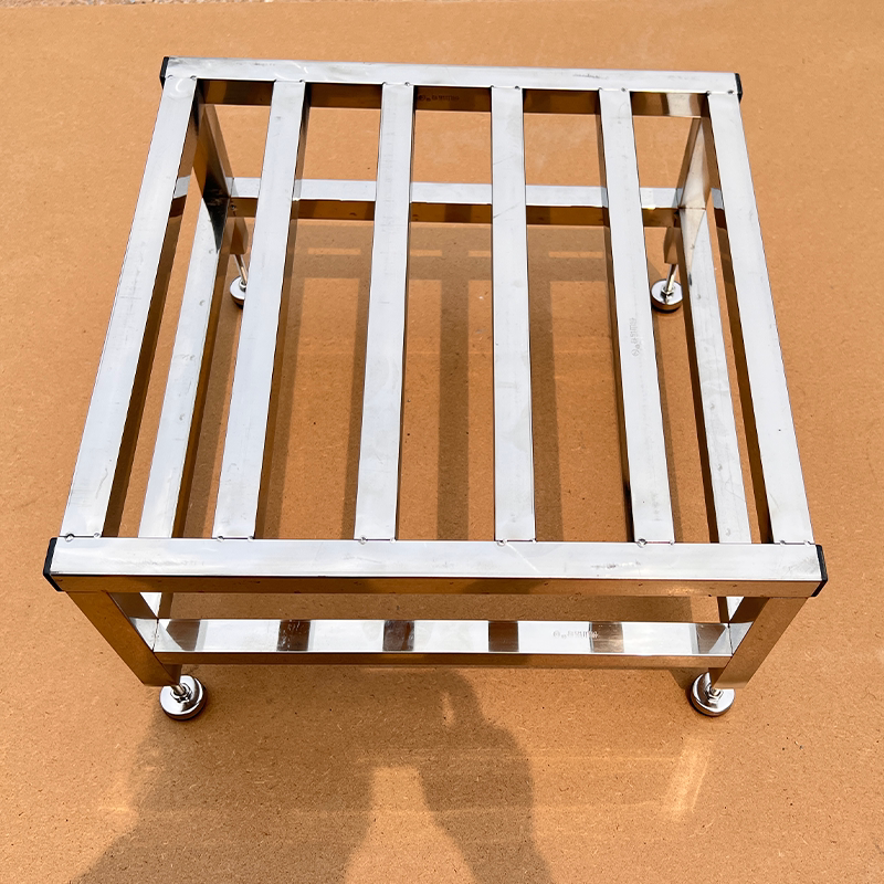 不锈钢架子定做柜子落地支架置物架可调地脚底座托架货架定制订做