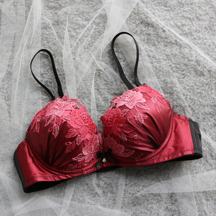 B1346 清仓外贸日本文胸中模杯定型微聚拢有钢圈内衣女胸罩