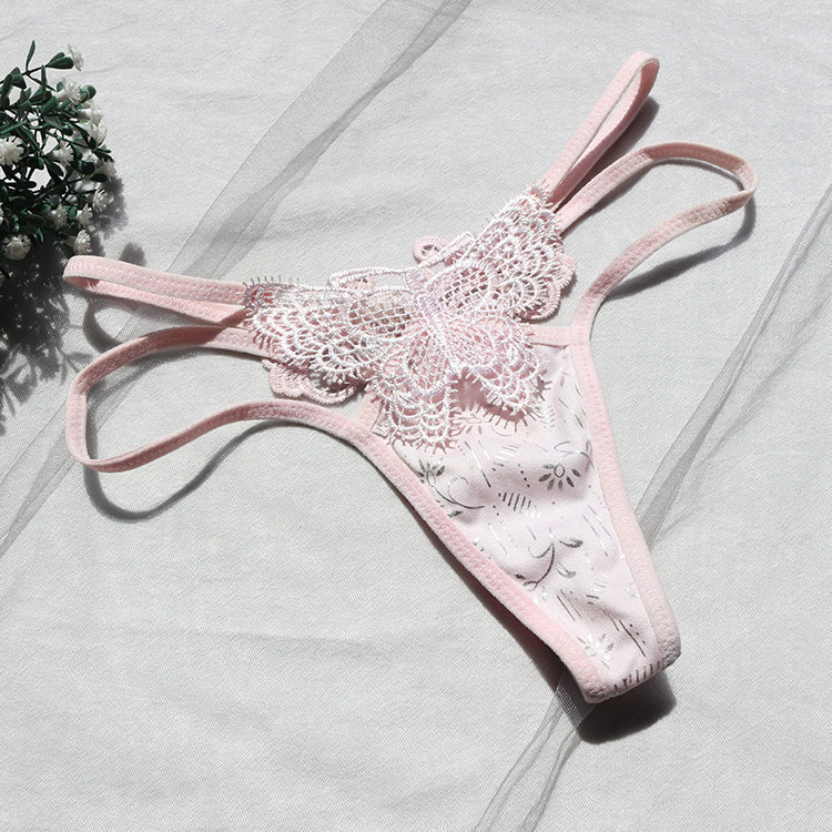 T1665 出口欧美双细带腰低腰女丁字裤内裤刺绣蝴蝶,女士内衣/男士内衣/家居服,女丁字裤,淘宝优惠券,粉丝福利购,淘宝优惠卷