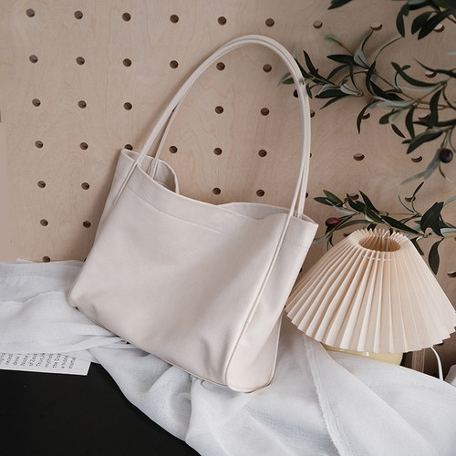 氧气种子原创通勤女包2025日韩新款托特包大容量休闲简约百搭单肩