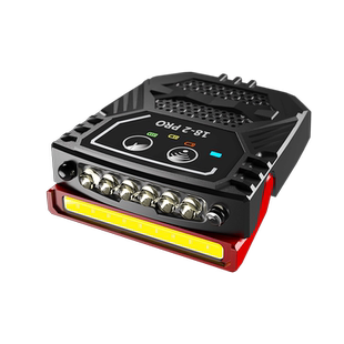 感应夹帽灯帽檐头灯夜钓鱼专用充电头戴式强光超亮超长续航上饵灯