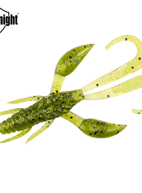 seaknight海上骑士路亚软饵淡水软虫鱼饵仿生虾sl012