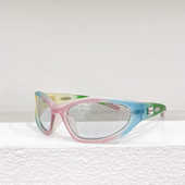 猫眼大框灰白黑磨砂女墨镜时尚 男高质量太阳眼镜防紫外线COTT潮