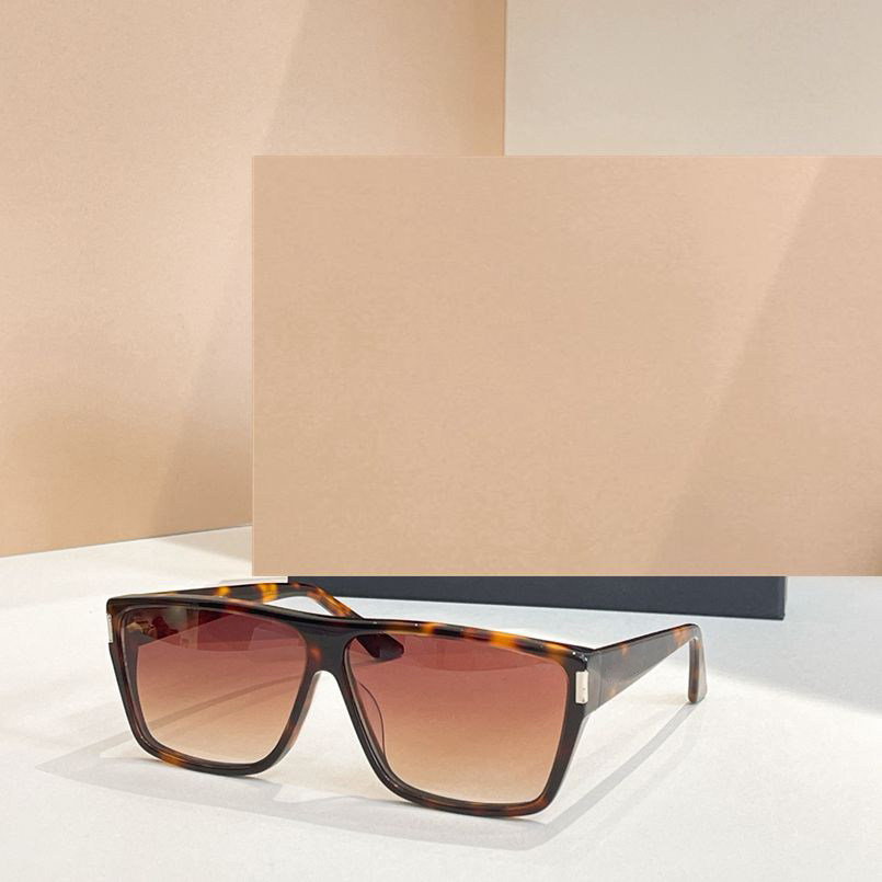 夏季板材方形太阳眼镜男女通用756时尚素颜显脸小遮阳墨镜玳瑁黑