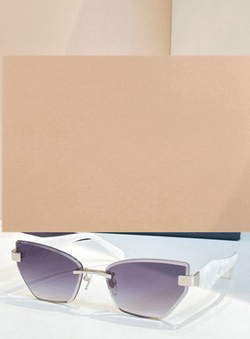 金属多边形遮阳太阳镜男女款显瘦