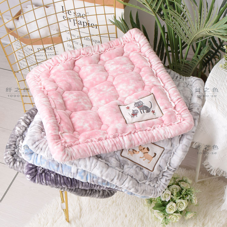 秋冬居家家用加厚坐垫保暖凳子毛绒客厅餐椅垫汽车办公室座垫防滑