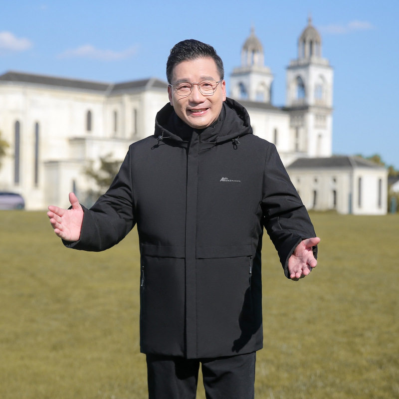男士棉服2025冬季男装中老年爸爸装爷爷外套加厚加绒棉衣新款休闲