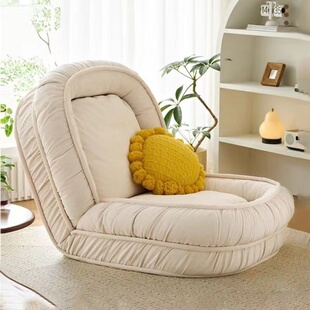 z%懒人沙发人类狗窝沙发床单人巨大房间卧室榻榻米双人网红阳台折