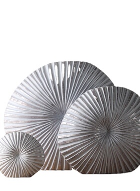 美式复古摆件现代轻奢高档电视柜新中式玄关客厅餐边柜家居装饰品