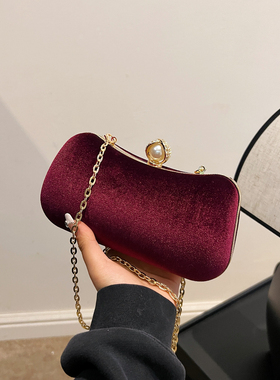 名媛晚宴手拿包女宴会小包包搭配礼服的包复古旗袍包伴娘包结婚包