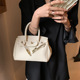 都市时尚 流行春夏单肩斜挎包女铂金包 通勤包高级感手提包小包时尚