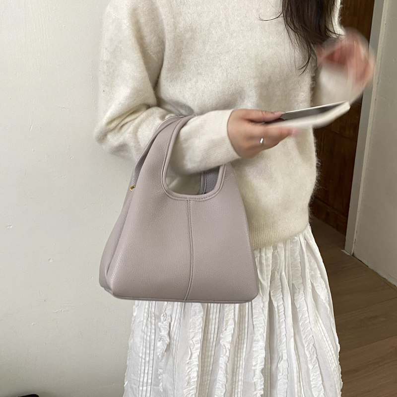 极简风菜篮子包女高级感手提包百搭斜挎包2026春新款休闲小水桶包,箱包皮具/热销女包/男包,水桶包,淘宝优惠券,粉丝福利购,淘宝优惠卷